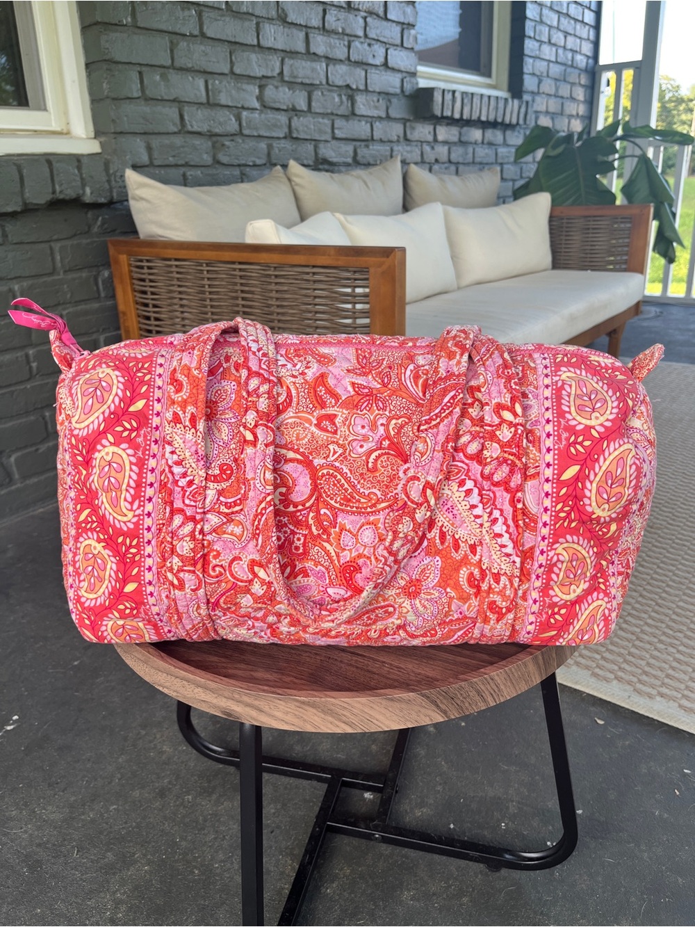 Vera Bradley Sherbet Small Duffel Bag
